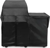Smoker Carbon Fiber Vinyl Cover (Mobile Kitchen Cart)