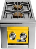 Built-in Double side burners - California Poppy