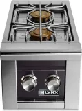 Built-in Double side burners - Obsidian