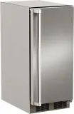 15-In Outdoor Built-In Clear Ice Machine For Gravity Drain Applications with Door Style - Stainless Steel