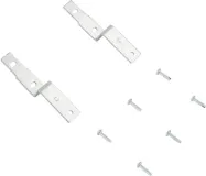 Washer & Dryer Stacking Kit with 23" adhesive pads (2), 2 galvanized steel brackets, and 4 screws