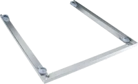 Stacking kit, stainless steel - APCL 001 Stainless steel For secure installation as a washer-dryer stack.