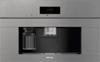 CVA 7875 Graphite grey - Built-in coffee machine with DirectWater Perfectly combinable design with CoffeeSelect + AutoDescale for highest demands.