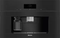 CVA 7875 Obsidian black - Built-in coffee machine with DirectWater Perfectly combinable design with CoffeeSelect + AutoDescale for highest demands.