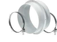 Silencer connection - between silencer and connector.