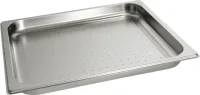 Perforated steam oven pan -