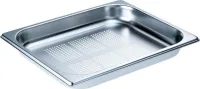Perforated steam oven pan -