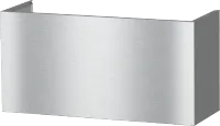 Duct Cover - Chimney for concealing the ducting and adjusting the height to the wall unit.