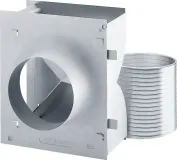 Recirc. conversion kit for wall hood - To convert wall mounted ventilation hoods from air vented to recirculation mode.