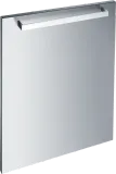 GFVi 609/77-1 - Int. front panel: W x H, 24 x 30 in Clean Touch Steel(TM) with handle in Classic Design for integrated dishwashers.