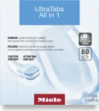 UltraTabs All in 1, 60 tabs - for best cleaning results in Miele dishwashers.
