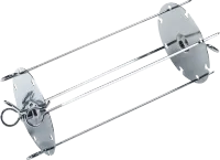 Kebab grilling device - for grilling up to four skewers at the same time.