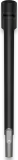 Flexible crevice nozzle - Its length enables cleaning of difficult to access, narrow crevices.