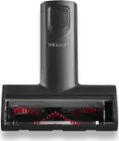 Compact handheld brush - ideal for cleaning carpets, upholstery, and car seats.