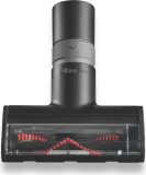 Compact handheld brush - ideal for cleaning carpets, upholstery, and car seats.