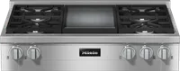 KMR 1136-3LP GD EDST/CLST - RangeTop with burners and griddle for versatility and performance
