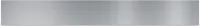 Stainless-steel toe-kick panel - for high-quality paneling of bases on KFMC 3xxx models.