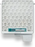 HEPA AirClean Filter with TimeStrip(R) - safely traps fine dust and allergens.