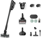 Triflex HX3 Plus Aqua Obsidian Black - Cordless stick vacuum cleaner AquaTwister wet cleaning attachment  HEPA  flooring detection  up to 140 min running time  high suction power