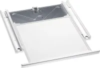 Washer-dryer stacking kit - with integrated countertop for a convenient washer-dryer stack.