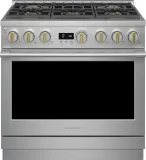 36" Freestanding Dual Fuel Smart Range, Statement Series, 5.8 cu. ft. Capacity