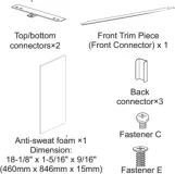 Undercounter Refrigeration Side By Side Install Unification Kit
