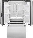 36" Freestanding French Door Smart Refrigerator, 23.1 cu. ft. Capacity