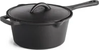 Cast Iron Sauce Pan with Lid