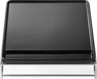 Porcelain-enameled Cast Iron Griddle for Small Sizzle Zone