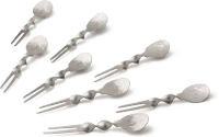 Appetizer Serving Set and Corn Holders and Corn Holders