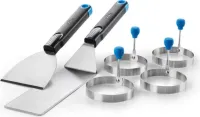 Breakfast Toolset with 4 Egg Rings