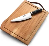 Premium Cutting Board and Knife Set