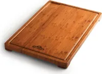 Professional Bamboo Cutting Board with ergonomic handles