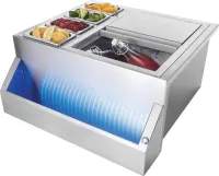 Multi-Functional Beverage Center , Electric, Stainless Steel