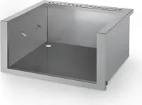 Zero Clearance Liner for BIB18PB, BIB18IR & BIB18RT for Built-in 500 and 700 Series Dual Burners, Stainless Steel
