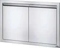36 x 24 inch Large Double Door, Stainless Steel