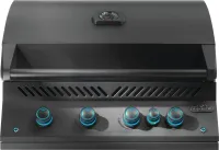 Built-In 700 Series 32 with Infrared Rear Burner , Natural Gas, Matte/Matt Black