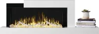 Stylus Cara Wall Hanging Electric Fireplace