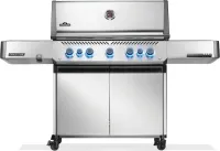 Prestige 665 RSIB with Infrared Side and Rear Burner , Natural Gas, Stainless Steel