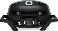 TravelQ PRO285 Portable Gas Grill , Natural Gas, Black