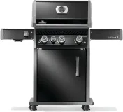 Rogue PRO 425 SIB with Infrared Side Burner , Natural Gas, Black