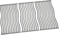 Three Stainless Steel Cooking Grids - for Rogue 525