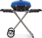 TravelQ 285X with Scissor Cart , Propane, Blue