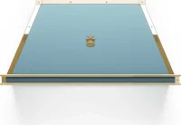 36″ High pyramid hood