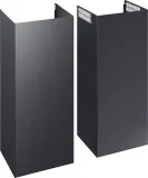 Bespoke Smart Wall Mount Hood Extension Kit in Black Stainless Steel - 6000 Series
