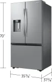 Bespoke AI 3-Door French Door Mega Capacity  External Water & Ice Dispenser  26 cu. ft.
