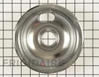 6" Chrome Drip Bowl, Fits Most