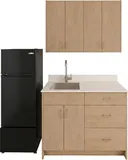 5' Wide Senior Living Turnkey Kitchen, ADA Compliant
