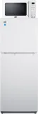 Microwave/Refrigerator-Freezer Combination with Allocator