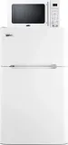 Microwave/Refrigerator-Freezer Combination with Allocator